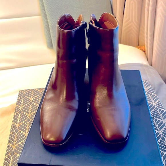 Cole Haan Brown Ankle Booties - Picture 2 of 7